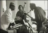 From Live The Spirit, 1996: Pictured-Ernest Dawkins with the Live The Spirit Band